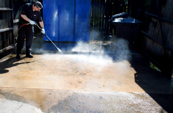 commercial pressure washing
