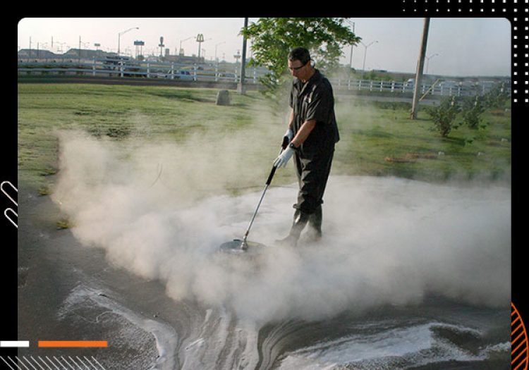 HOODZ Commercial Exterior Concrete Cleaning Service