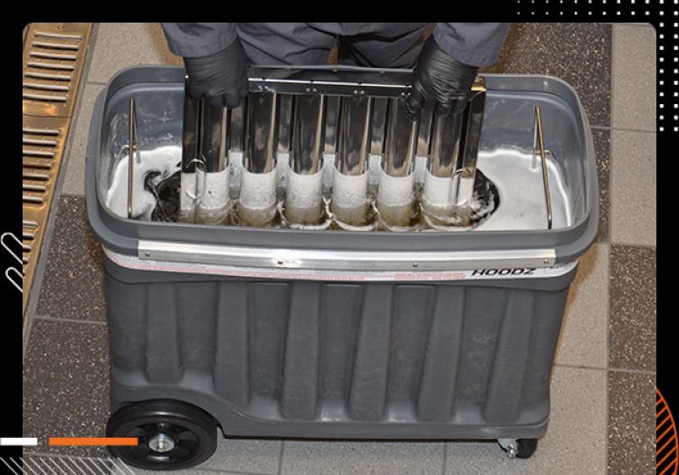 HOODZ Commercial Kitchen Soak Tank Service Program
