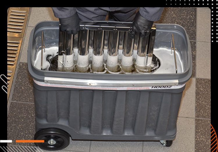 HOODZ Commercial Kitchen Soak Tank Service Program