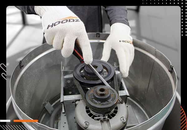 HOODZ Commercial Exhaust Fan Belt Replacement Service