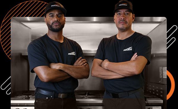 HOODZ Techs on Stylized Background