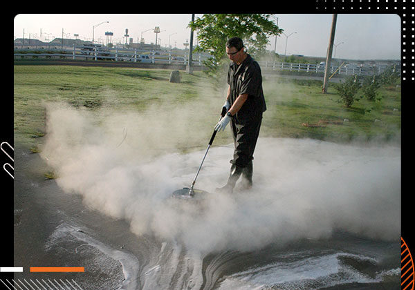 HOODZ Commercial Exterior Concrete Cleaning Service