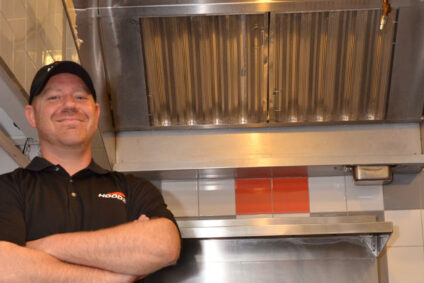 HOODZ technicians are professionally trained to clean commercial kitchen exhaust hoods